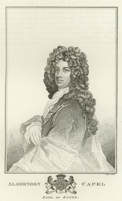 Algernoon Capel, Graaf van Essex door Godfrey Kneller